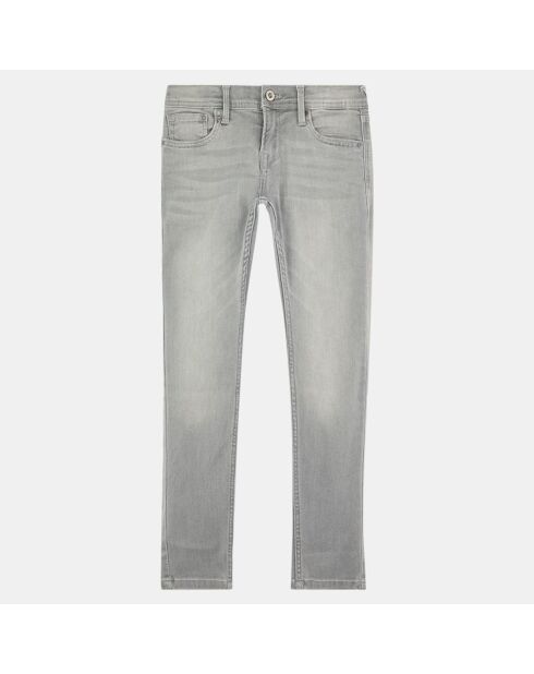 Jean slim Finly Greyused gris clair