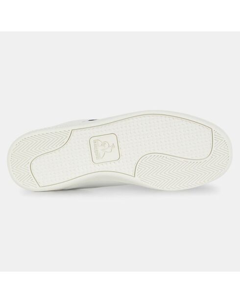 Baskets en Cuir Courtset blanc/noir