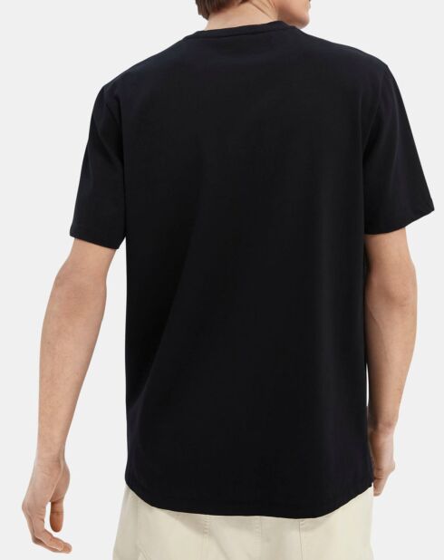 T-Shirt en Coton bio Born to Love noir