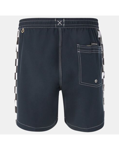 Short de Bain volley adn damier noir