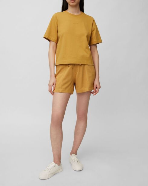 T-Shirt oversize jaune