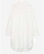 Robe chemise 100% Lin blanche