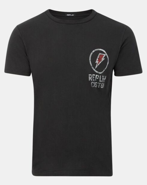 T-Shirt storm custom noir