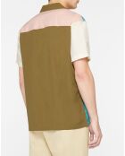 Chemise Regular Fit Colorblock multicolore