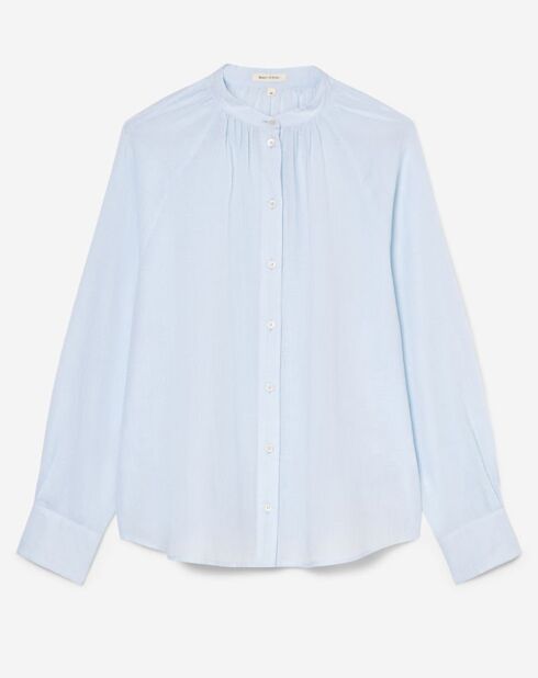 Chemise légère bleu clair