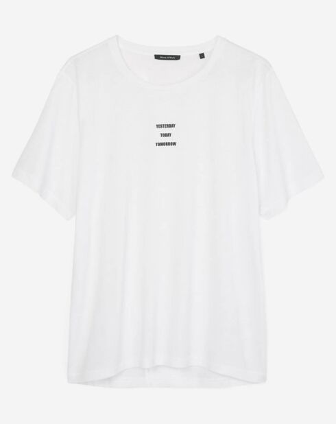 T-Shirt Texte blanc