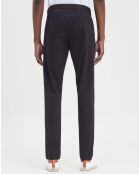 Pantalon chino en Coton bio Slim Fit bleu marine