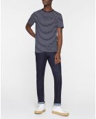 Blauw/wit matrozenshirt