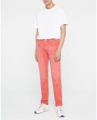 Pantalon Slim bull denim rouge