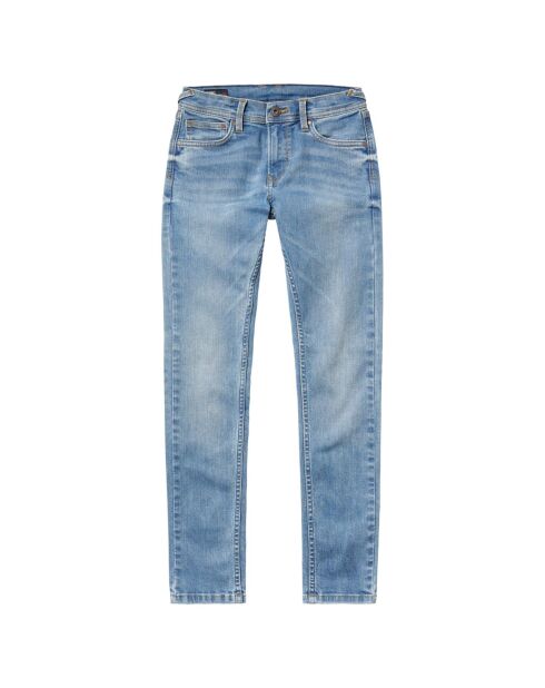 Jean slim Finly Light Used bleu clair