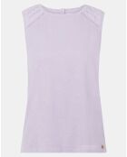 Top 100% Coton Bio Laurie violet