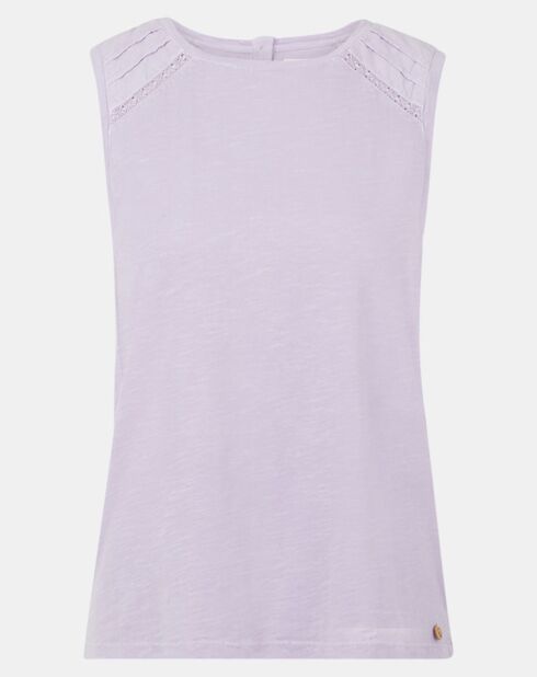 Top 100% Coton Bio Laurie violet