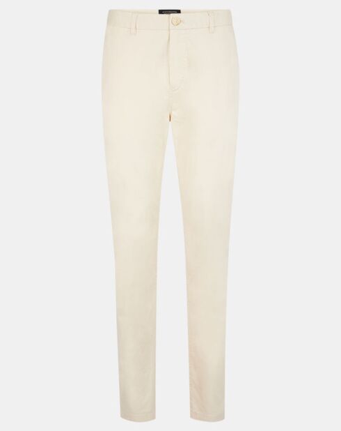 Pantalon chino Regular Fit Stuart écru