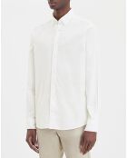 Chemise Slim Fit Oxford blanche