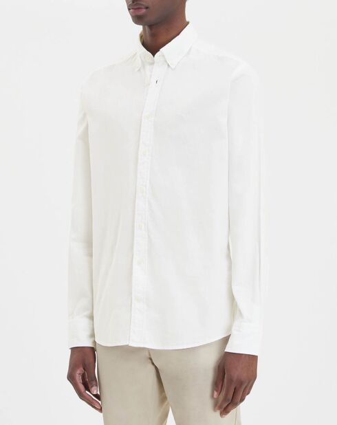 Chemise Slim Fit Oxford blanche