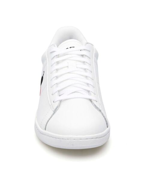 Baskets en Cuir Courtset blanc/noir