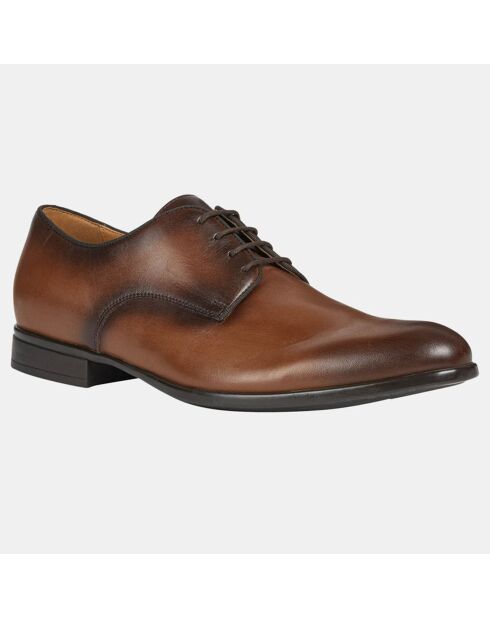 Derbies en Cuir Lacopo cognac