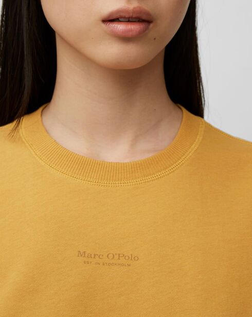 T-Shirt oversize jaune