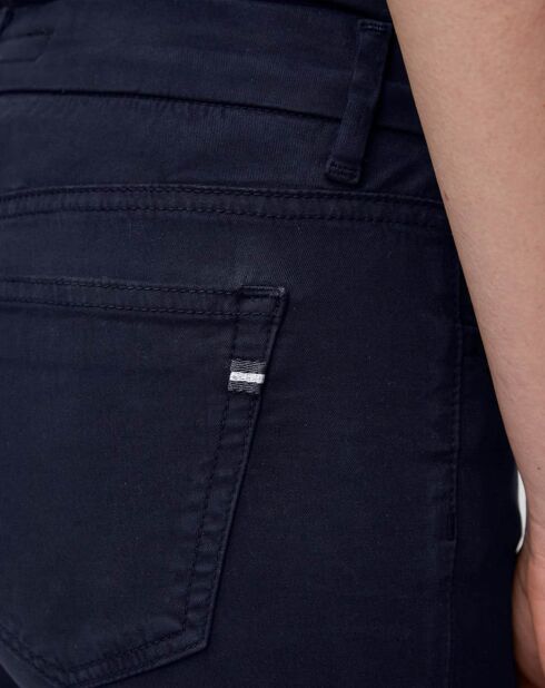 Pantalon slim crop Lulea bleu marine