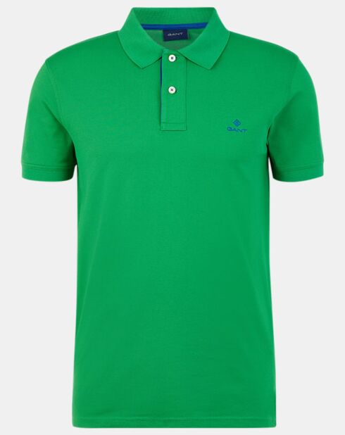 Polo droit vert