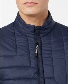 Blouson matelassé bleu marine