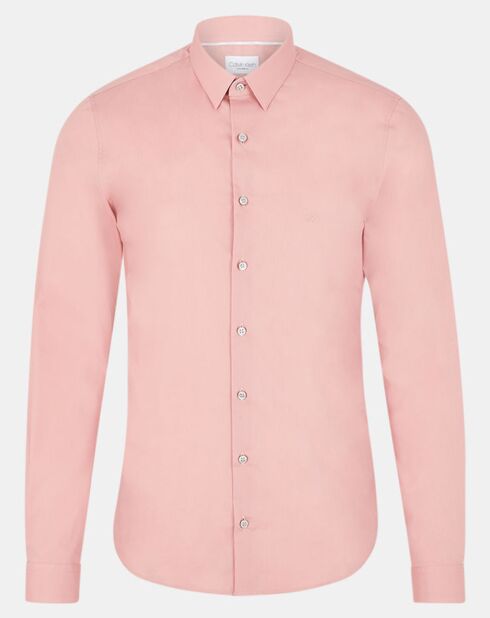 Camicia extra slim Pop Stretch rosa