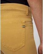 Pantalon slim crop Lulea jaune