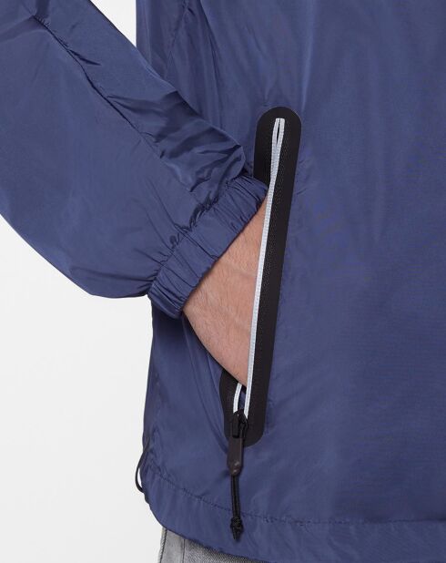 Veste zippée utility bleu marine