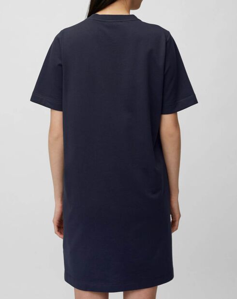 Robe t-shirt bleu marine