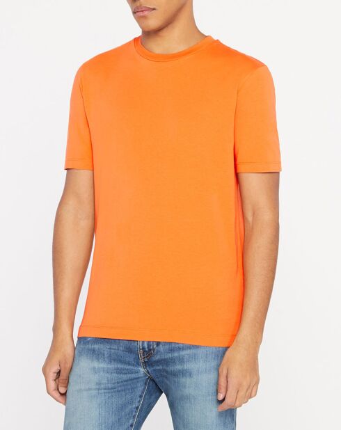 T-Shirt en Coton bio Basic uni orange