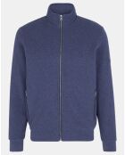 Blouson en jersey bleu moyen