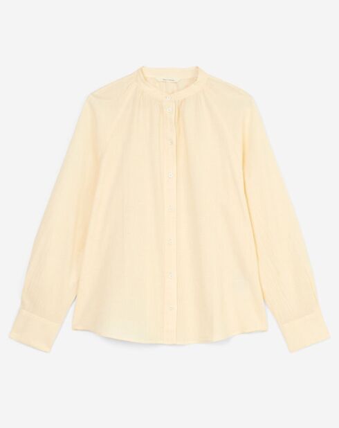 Chemise légère Fiona jaune