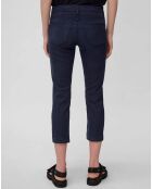 Pantalon slim crop Lulea bleu marine