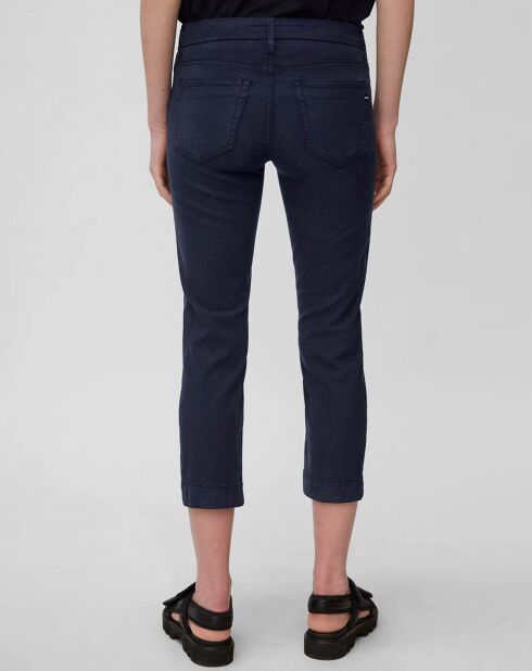 Pantalon slim crop Lulea bleu marine
