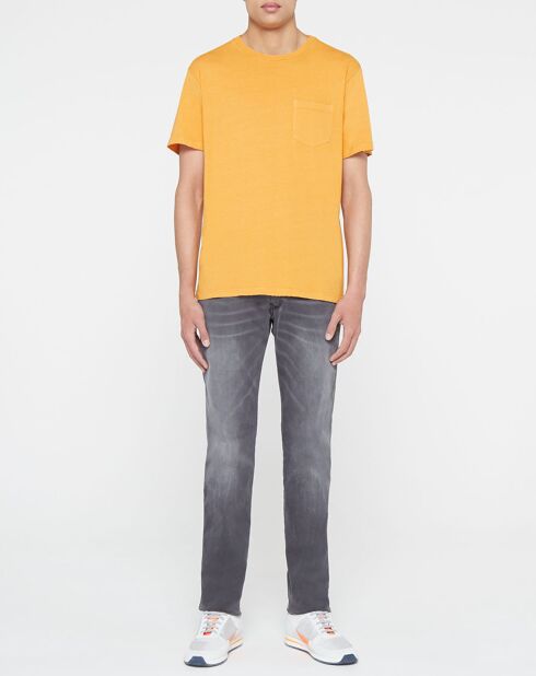 T-Shirt pocket side orange