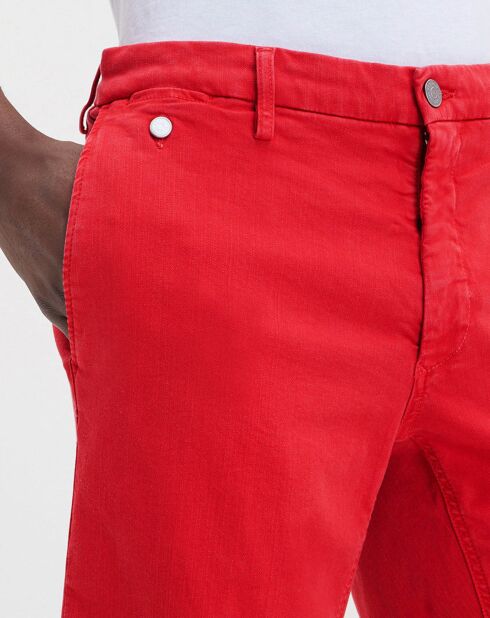 Pantalones cortos chinos rojos Benni xlite