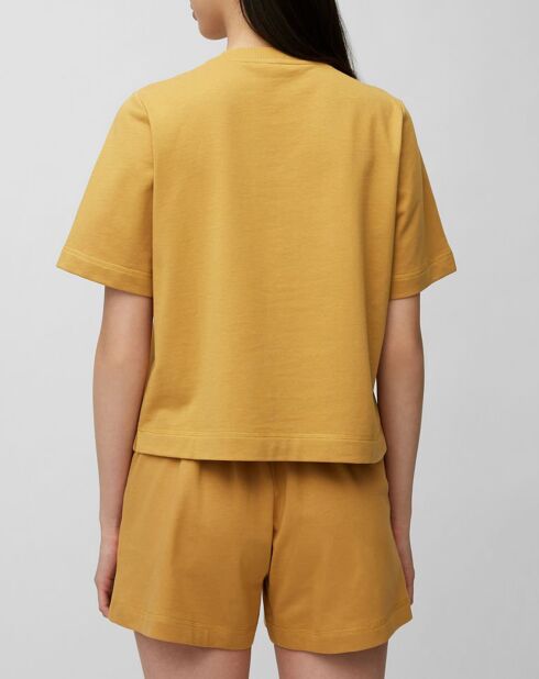 T-Shirt oversize jaune