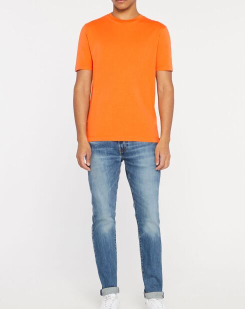T-Shirt en Coton bio Basic uni orange