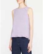 Top 100% Coton Bio Laurie violet