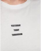 T-Shirt Texte blanc