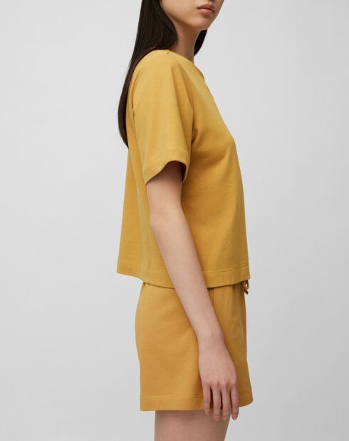 T-Shirt oversize jaune