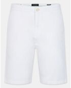 Bermuda chino Slim Fit Pima Stuart  blanc