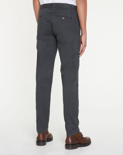 Pantalon chino Slim Fit Classic gris foncé