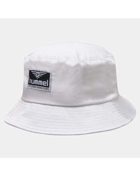 Bob uni en à logo badge blanc