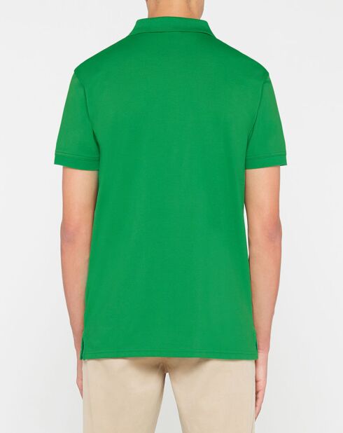 Polo droit vert