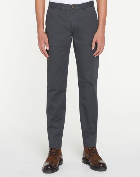 Pantalon chino Slim Fit Classic gris foncé