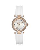 Montre Femme en Silicone blanche