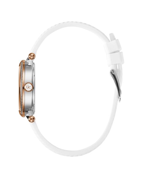 Montre Femme en Silicone blanche