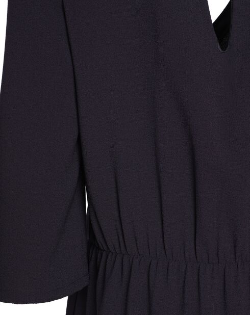 Donkerblauwe jurk Ramble