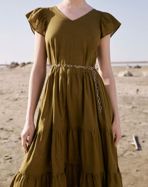 Robe Magnolia olive